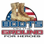 Boots on The Ground for Heroes Memorial